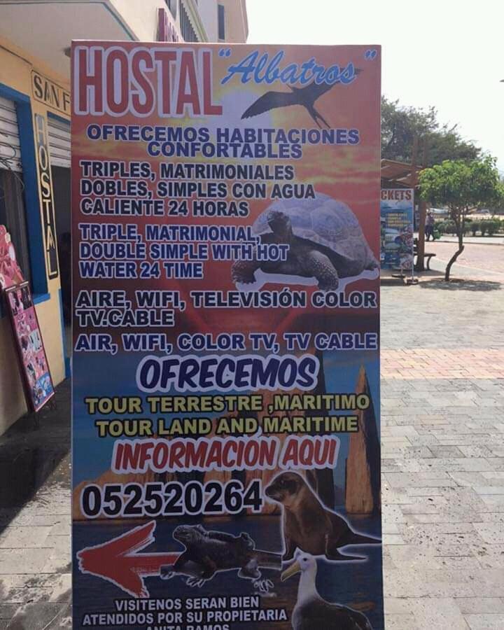 Hostal Albatros San Cristóbal Luaran gambar